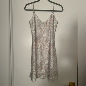 White satin slip dress Wilfred Small